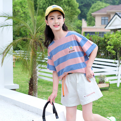 Conjunto de Verano para Niños y Niñas - Playera y Shorts de Algodón - Image 4