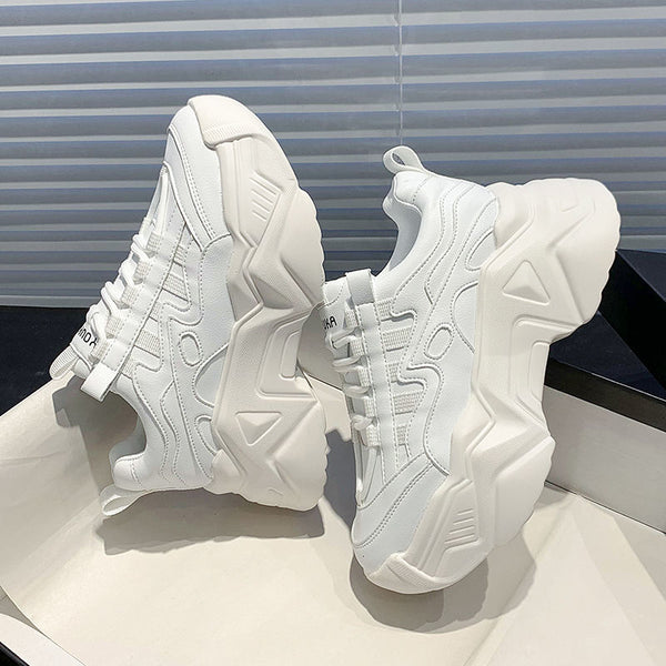 Zapatillas Deportivas Plataforma Daddy Shoes - Estilo Casual Urbano Primavera Otoño