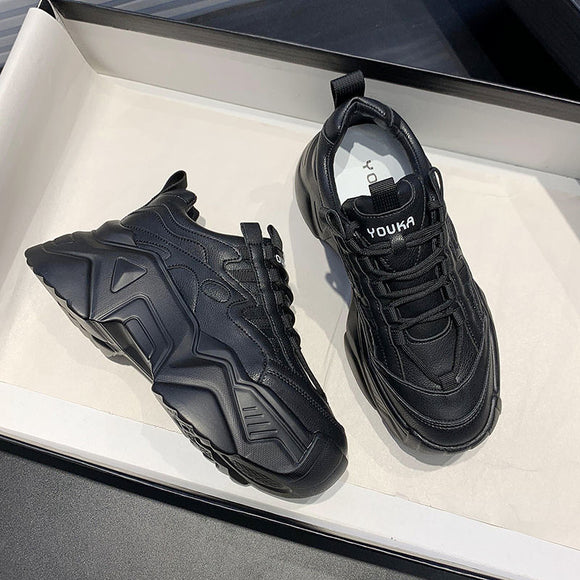 Zapatillas Deportivas Plataforma Daddy Shoes - Estilo Casual Urbano Primavera Otoño