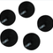 Negro Redondo 5 Piezas