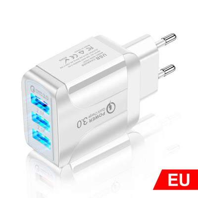 Cargador Rápido Multiconector 3USB - Universal para Viajes - Image 9