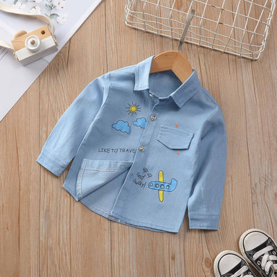 Camisa Infantil de Rayas para Primavera y Otoño - Image 7