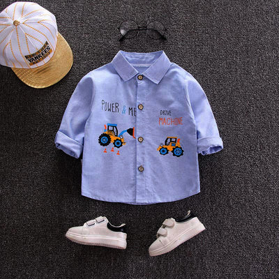 Camisa Infantil de Rayas para Primavera y Otoño - Image 6