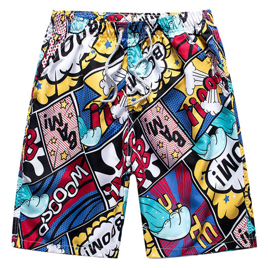 Shorts de Baño Secado Rápido para Hombre con Forro de Malla - Image 49