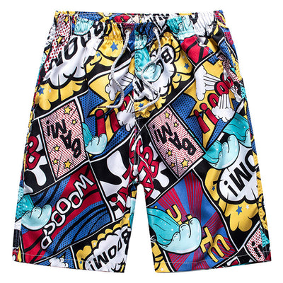 Shorts de Baño Secado Rápido para Hombre con Forro de Malla - Image 50