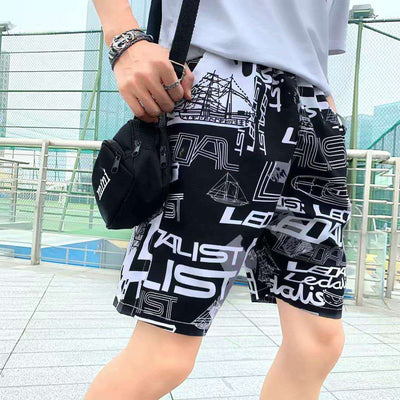 Shorts de Baño Secado Rápido para Hombre con Forro de Malla - Image 52