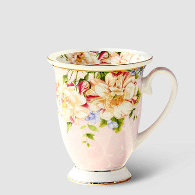 Taza de Cerámica Bone China Gran Capacidad con Tapa - Desayuno y Café - Image 6