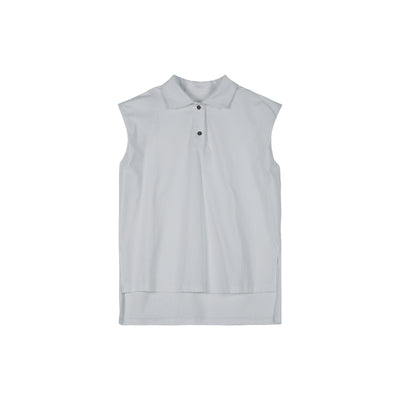 Chaleco Oversized con Cuello Polo y Hombreras Acolchadas - Image 8