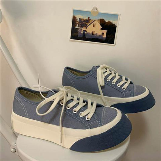 Zapatillas de Lona Versátiles Diseño Minimalista - Calzado Neutral - Image 4