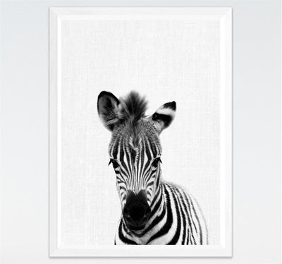 Cuadros Modernos Blanco y Negro Animales Pequeños para Habitación Infantil - Image 16