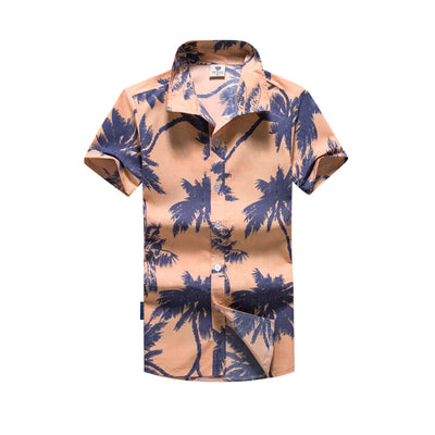 Camisa de Playa Manga Corta para Hombre - Comodidad de Verano - Image 21