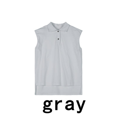Chaleco Oversized con Cuello Polo y Hombreras Acolchadas - Image 6
