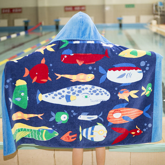 Poncho Toalla de Baño Infantil Estilo Europeo - Algodón 100% Libre de Formaldehído - Image 11