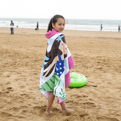 Poncho Toalla de Baño Infantil Estilo Europeo - Algodón 100% Libre de Formaldehído - Image 13
