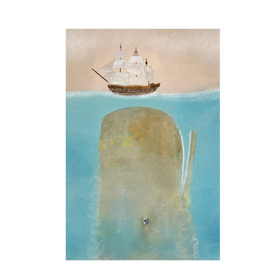 Cuadro Decorativo Ballena Infantil sin Marco para Habitación Infantil - Image 8