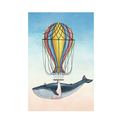 Cuadro Decorativo Ballena Infantil sin Marco para Habitación Infantil - Image 10