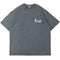 Camiseta Estilo Europeo con Estampado de Letras para Hombre