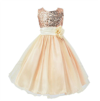 Vestido Princesa Niña con Falda Tul Esponjoso - Image 18