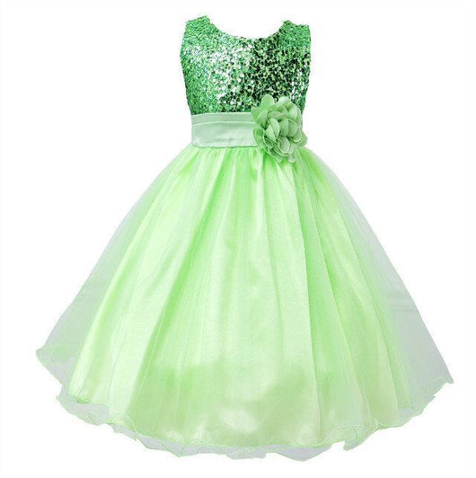 Vestido Princesa Niña con Falda Tul Esponjoso - Image 17