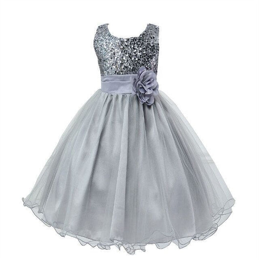 Vestido Princesa Niña con Falda Tul Esponjoso - Image 16