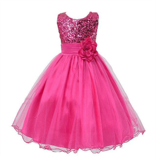 Vestido Princesa Niña con Falda Tul Esponjoso - Image 25