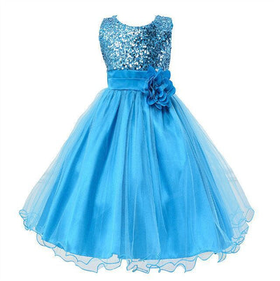 Vestido Princesa Niña con Falda Tul Esponjoso - Image 12