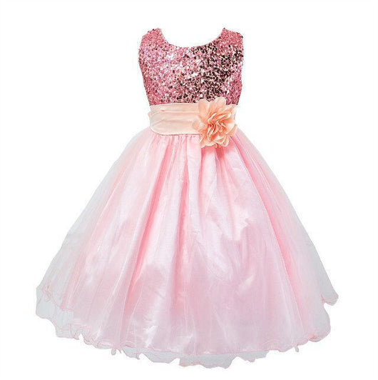 Vestido Princesa Niña con Falda Tul Esponjoso - Image 3