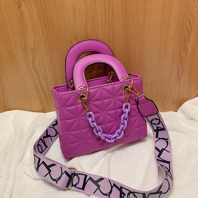 Bolso Bandolera Cuadrado Estilo Western con Textura Premium - Image 2