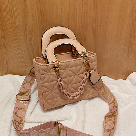 Bolso Bandolera Cuadrado Estilo Western con Textura Premium - Image 5