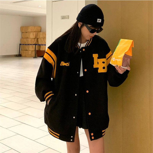 Sudadera Acolchada con Capucha y Cierre de Diseño Japonés Negro - Image 3