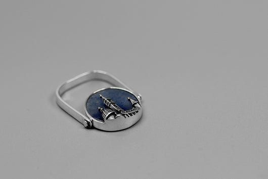 Anillo de Plata 925 con Aventurina y Relieve de Iglesia Europea Florencia - Image 4