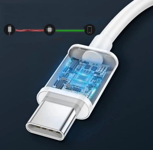 Cable de Carga Rápida USB-C Dual 100W para MacBook y Dispositivos Apple - Image 7