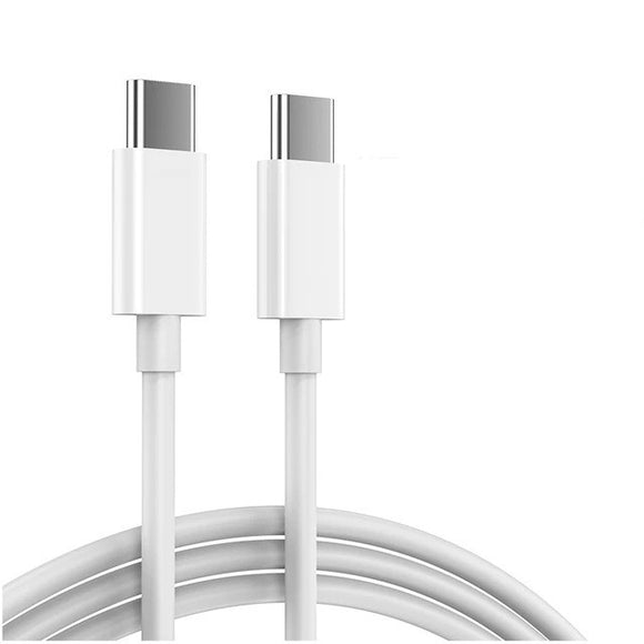 Cable de Carga Rápida USB-C Dual 100W para MacBook y Dispositivos Apple