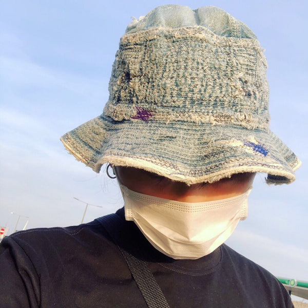 Sombrero Pescador Estilo Vaquero Retro Protección Solar