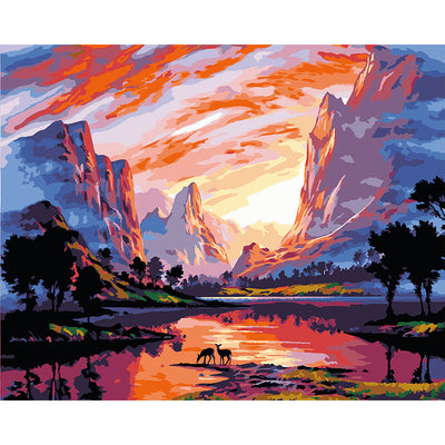 Pintura Digital al Óleo - Kit Completo de Pintura por Números para Adultos - Image 57