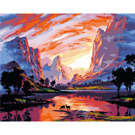 Pintura Digital al Óleo - Kit Completo de Pintura por Números para Adultos - Image 57