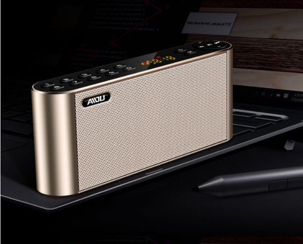 Parlante Bluetooth Portátil Dual con Audio HiFi y Puerto USB