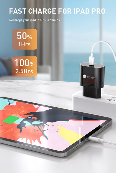 Cargador Rápido 20W USB-C para Celulares - Carga en 9V 2.2A - Image 2