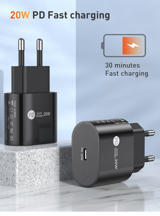 Cargador Rápido 20W USB-C para Celulares - Carga en 9V 2.2A - Image 6
