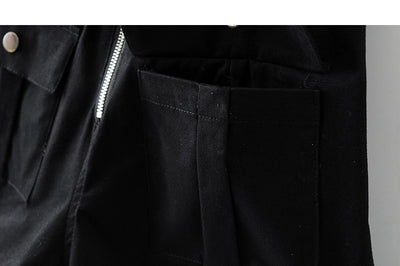 Mono Corto Mujer con Tirantes y Cintura Ancha Ajustable - Image 5