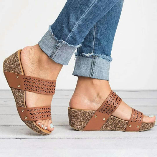 Sandalias de Tacón Alto Talla Grande para Mujer - Image 2