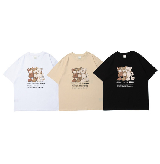 Playera Infantil Estampado Osito de Algodón - Image 3