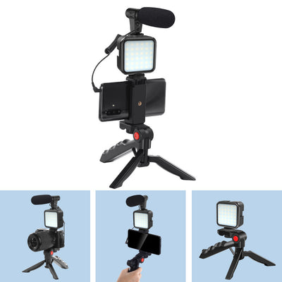Kit Trípode Profesional para Vlogging y Fotografía Compatible con iPhone - Image 2