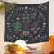 Tapiz de Fases Lunares y Tarot