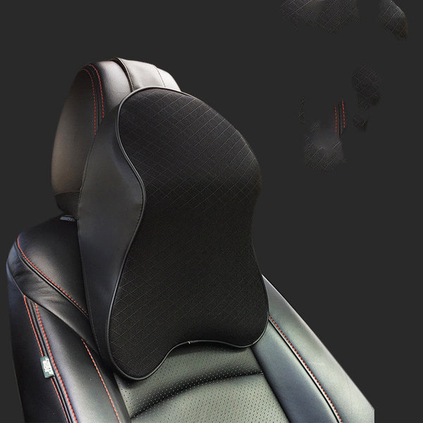 Almohada de Espuma Viscoelástica para Auto - Soporte Cervical y Lumbar
