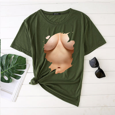 Camiseta Divertida Talla Grande para Mujer - Diseño Irónico Manga Corta - Image 20