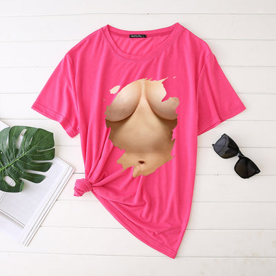 Camiseta Divertida Talla Grande para Mujer - Diseño Irónico Manga Corta - Image 22