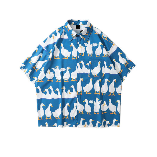Camiseta Estampado Amor Animal para Parejas - Unisex