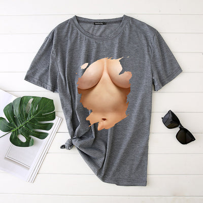 Camiseta Divertida Talla Grande para Mujer - Diseño Irónico Manga Corta - Image 10
