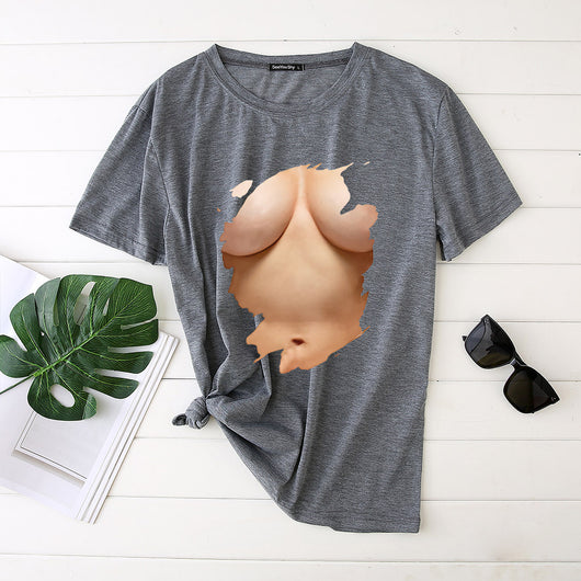 Camiseta Divertida Talla Grande para Mujer - Diseño Irónico Manga Corta - Image 10